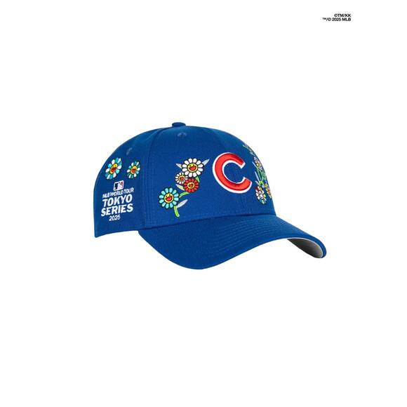 Takashi Murakami + MLB Tokyo Series 2025 Chicago Cubs New Era 9Twenty Adjustable